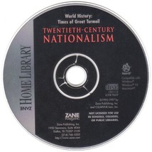 Zane: World History: Twentieth Century Nationalism (Win/Mac) - NEW CD in SLEEVE - £3.18 GBP