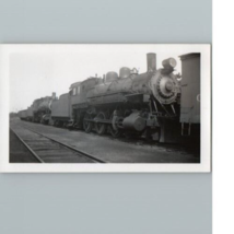 Chicago St Paul Minneapolis &amp; Omaha Railroad Loco 340 Photo 2.75 x 4.5 June 1936 - $6.99