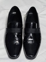 Calvin Klein Men&#39;s Bernard Patent Leather Loafers Black 11 Formal Dress ... - $19.10