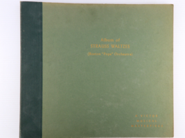 Boston Pops Orchestra, Arthur Fiedler – Album Of Strauss Waltzes 12&quot; 78x5 DM 445 - £13.66 GBP