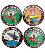1995 Hawaiian Milkcaps POGS Worlds Of Fun Hippo Koala Whale Watch Lot Of... - $27.15 CAD