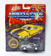 Johnny Lightning 1971 Hemi Cuda Muscle Cars USA Silver Die-Cast Car 1994 - $9.64