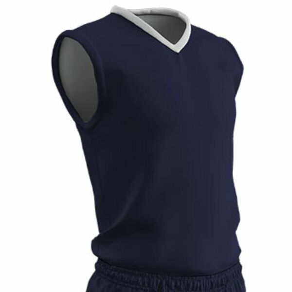Primary image for MNA-1119133 Champro Youth Clutch Basketball Jersey Navy White Small