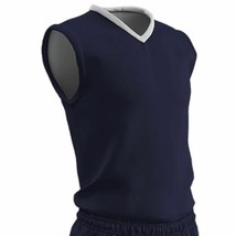 MNA-1119133 Champro Youth Clutch Basketball Jersey Navy White Small - $19.06