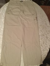 Austin Clothing Co. pants-Mens-Size 33x32-khaki cargo pants - £13.83 GBP