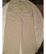 Austin Clothing Co. pants-Mens-Size 33x32-khaki cargo pants - £13.86 GBP