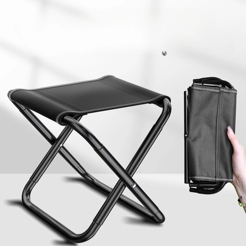 Outdoor Camping Ultralight Folding Chair Portable Picnic Fishing Sketching Stool - £19.45 GBP+