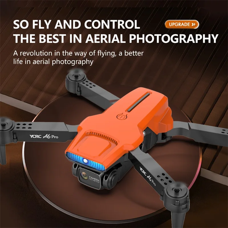 New A6 Pro FPV Drones With Infrared Obstacle Avoidance Rc Helicopter 4k - £23.60 GBP+
