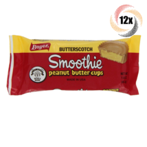 12x Packs Boyer Butterscotch Smoothie Flavored Peanut Butter Cups Candy | 1.6oz - $28.37