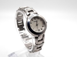 Fossil Watch Women New Battery Silver Tone ES-1006 - £10.98 GBP