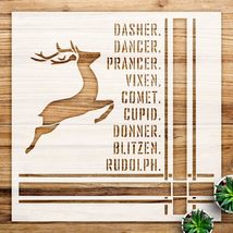 Christmas Holiday Song Stencil Pattern for Wood and Craft Projects, Reus... - $14.69+