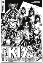 Kiss Blood Stardust #4 10 Copy Buchemi B&amp;W Incv (Dynamite 2019) - £5.99 GBP