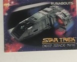 Star Trek Deep Space Nine 1993 Trading Card #68 Runabouts - $1.97
