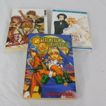 Lot of 3 Manga Juvenile Orion v5 Saiyuki Reload TokyoPop v1 Chrono Crusade v1 - $14.52
