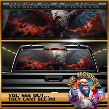 American Bald Eagle Truck Back Window Graphics - We Are Watching - £43.34 GBP+