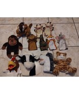 Folkmanis Animal Puppets Dakin Melisa &amp; Ford Kelly Toy Mammarrancho Lot ... - $148.80 CAD