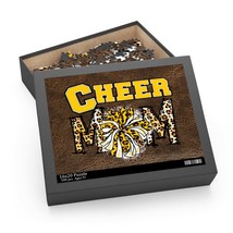 Personalised/Non-Personalised Puzzle, Cheer Mom, Yellow, awd-340, (120, 252, 500 - £19.87 GBP+