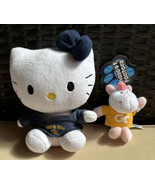 Georgia Tech Hello Kitty Plush 6” Doll Wearing School Jersey + Unicorn G... - £13.31 GBP