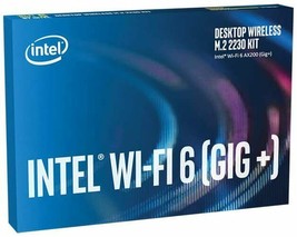 Intel - AX200.NGWG.DTK - Wi Fi 6 Gig Plus Desktop Kit - £31.86 GBP