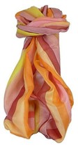 Mulberry Silk Classic Long Scarf Neel Rainbow Palette by Pashmina &amp; Silk - £22.96 GBP