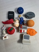 Stress Balls With Company Logos Computer Fish Man Pepper Rock Apple Proj... - £7.72 GBP