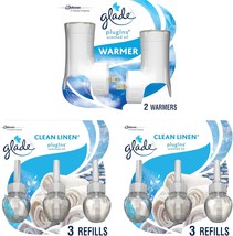 Glade PlugIns Scented Oil &amp; Holders, Clean Linen, 0.67 (319963) - £51.95 GBP