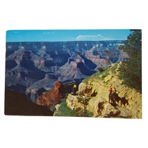 Postcard Bright Angel Trail Grand Canyon Arizona Chrome Unposted - £5.52 GBP