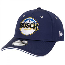 Busch Beer Kevin Harvick NASCAR New Era 9Forty Fitted Hat Blue - $44.98