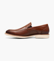 Stacy Adams Wellington Moc Toe Slip On Leather Chocolate Brown 25714-202 image 6
