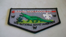 AAL-PA-TAH OA LODGE 237 FLAP 2001 NATIONAL JAMBOREE  - £8.32 GBP