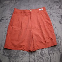 Tommy Bahama Shorts Womens 4 Coral Red Lightweight Athletic Casual Pleated - $19.68