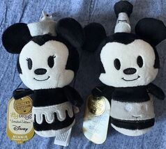Hallmark Disney Itty Bittys Steamboat Willie: Mickey, Minnie W/ Tags Lim... - $24.99