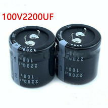 1Pc New Aluminum Electrolytic Capacitor 2200uF 100V Brand New 2 Pins - £2.50 GBP+