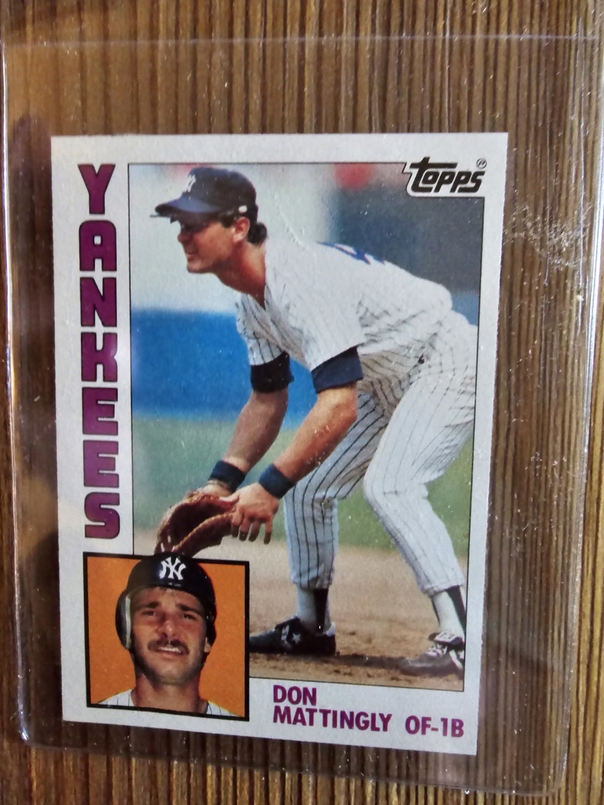Primary image for Sports Don Mattingly Topps 1984 #8 Rookie Near Mint