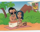 Island of Nontoonyt Comic Postcard Wackiki Beach None To Night  - £12.63 GBP