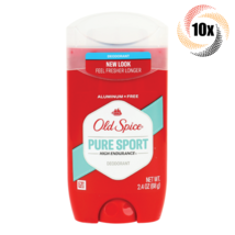 10x Sticks Old Spice Pure Sport High Endurance Deodorant | 2.4oz | Alumi... - $52.57