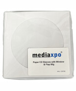 Paper CD Sleeves with Window &amp; Flap 80g - $13.16 CAD+