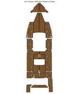 2017 Century 3200 Swim Platform Cockpit Boat EVA Teak Floor Mat Seadek - $2,186.96 CAD