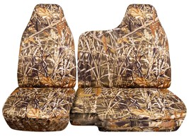 Front set car seat covers fits  CHEVY COLORADO 2004-2012  60/40 Bench - $89.99