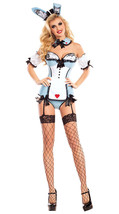 SALE ~ Sexy Party King Wonderland Bunny Strapless Bodysuit Deluxe Costum... - $44.99+