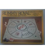VINTAGE Rummy Royal Deluxe Edition COMPLETE Whitman 1981 Tripoley Cards ... - $24.06