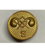 U.S. ARMY, CIRCA 1926-1937, TYPE II, COLLAR DISK, CHEMICAL CORPS, S COMPANY - $473.86 MXN