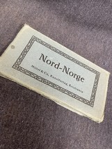 Rare Nord Norge  Vintage Accordion TOURIST Scenery Travel 1920’s - £14.80 GBP