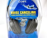 Coby CV-191 Noise Canceling Stereo Digital Headphones with Swivel Earcup... - $23.75