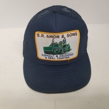 Vtg Amon &amp; Sons Asphalt &amp; Crushing &amp; Seal Coating Bulldozer Patch Snapba... - £14.99 GBP