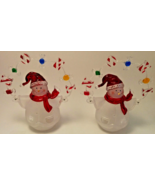 Set of 2 Noel Christmas Snowman Figurines - $24.00