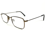 Warby Parker Eyeglasses Frames BRASWELL M 2440 Brown Rectangular 52-21-145 - £33.09 GBP