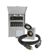 Reliance Controls 30 amps 240 volt 2 space 6 circuits Surface Mount Gene... - $358.21