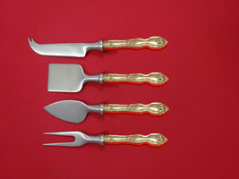 La Reine by Wallace Sterling Silver Cheese Serving Set 4 Piece HHWS  Custom - £205.83 GBP