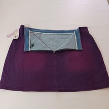 Wild Fable Women's Purple Coated Cotton Blend Pull-On Skirt Size 24W image 14